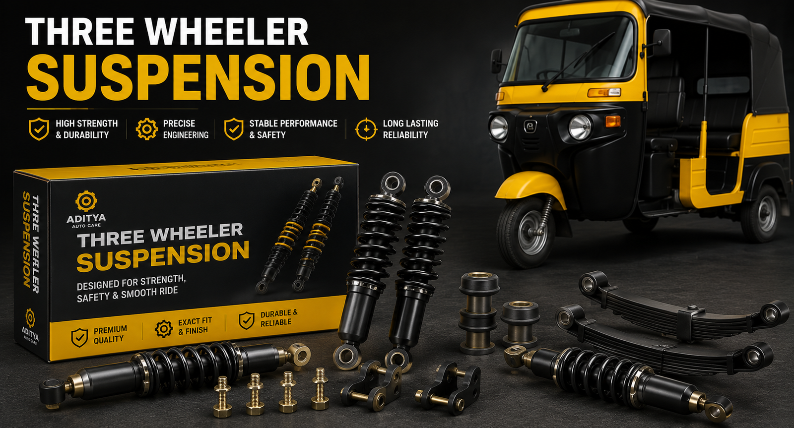 Three Wheeler Suspension