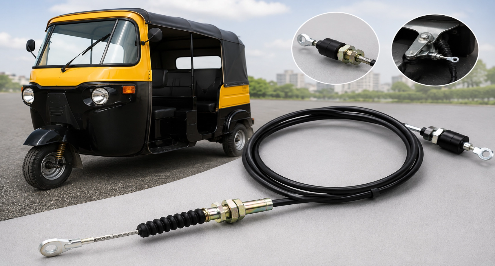 Three Wheeler Clutch Cable